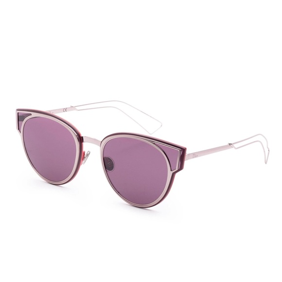 Women's Dior Lilac Cat Eye Sunglasses - Picture 1 of 6